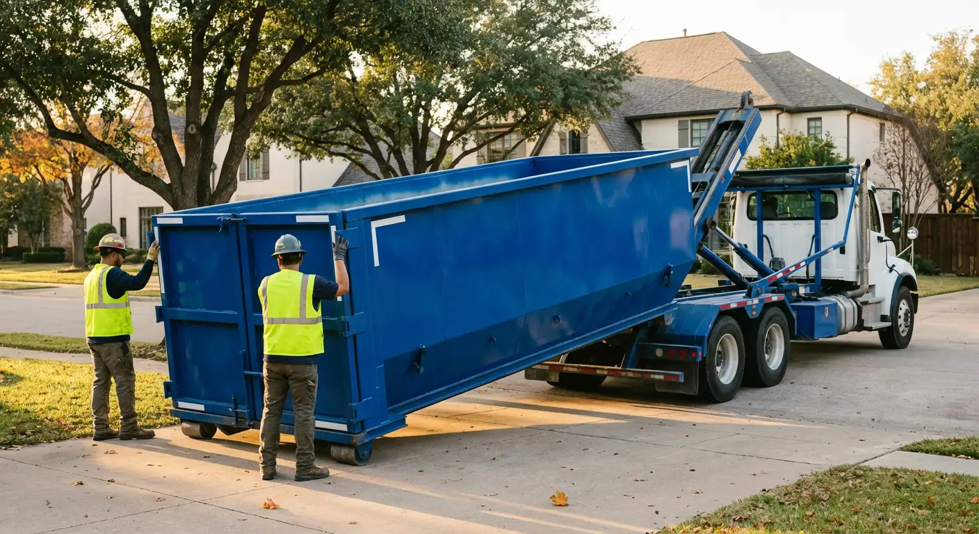 Roll-off dumpster rental service in Chelsea
