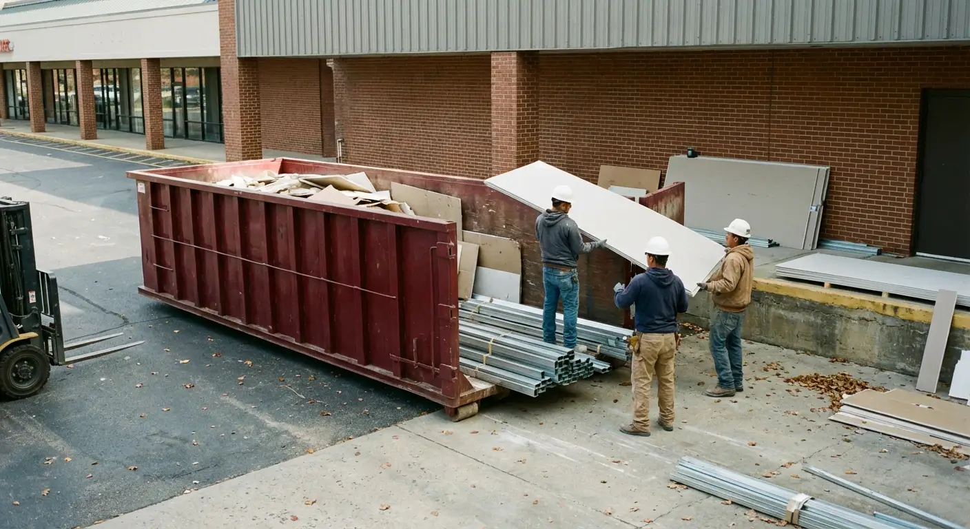 Commercial Strip-Mall Demolition in Chelsea, MA