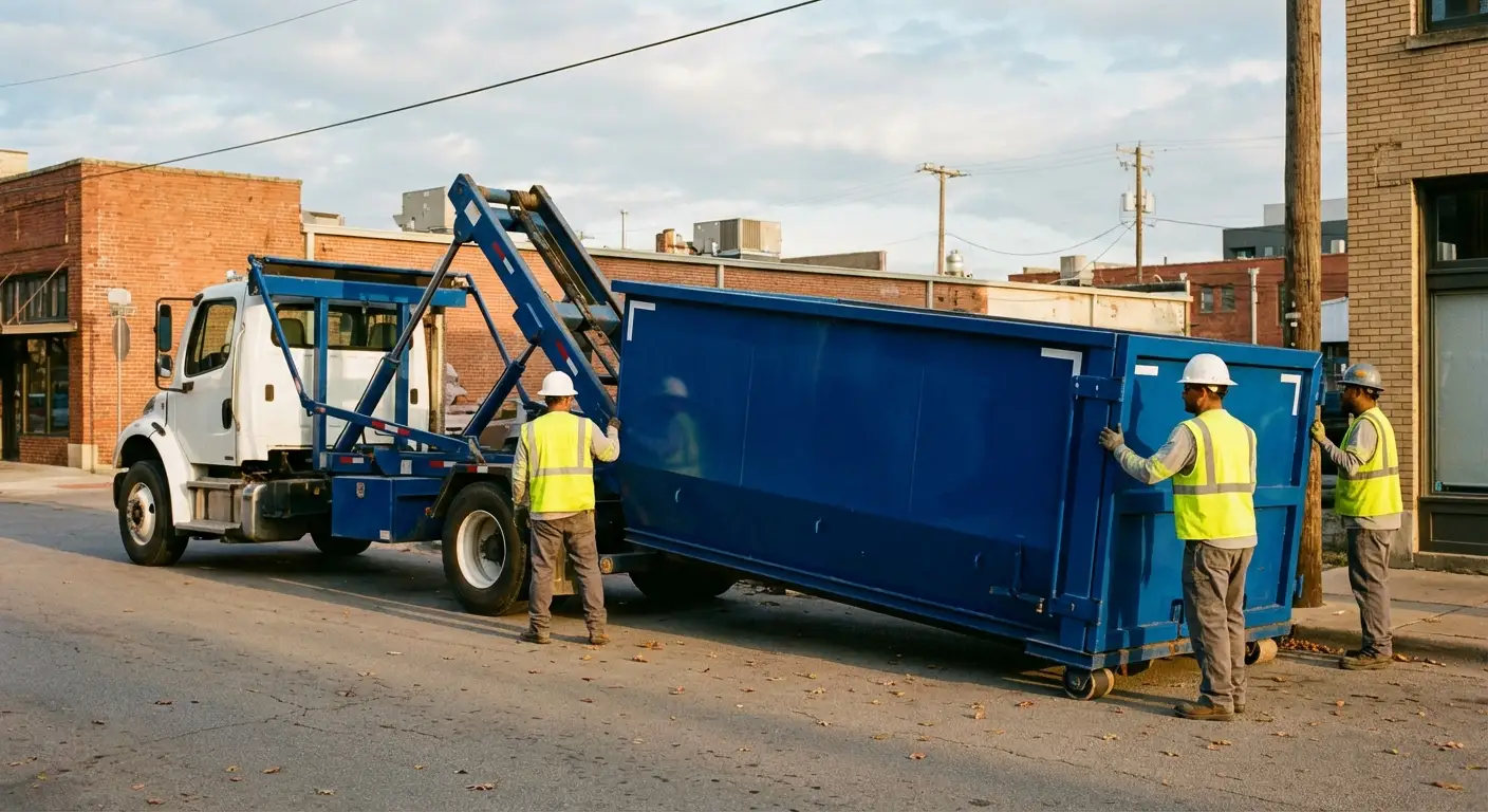 Dumpster rental service in Chelsea