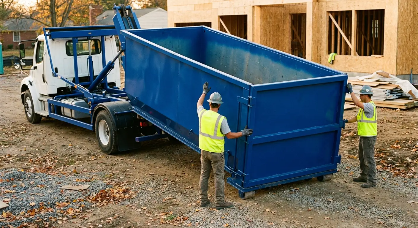 Construction dumpster delivery and waste management in Chelsea, MA